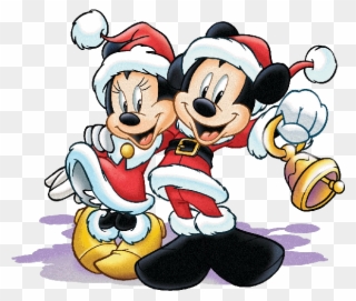Santa Clipart - Mickey Mouse Christmas - Png Download