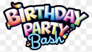 January Get Together On - Birthday Party Bash (nintendo Wii) Clipart