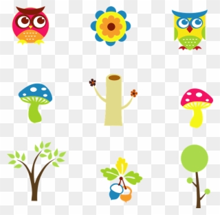 Weather Owl Cliparts 18, Buy Clip Art - Cute Cartoon Owl - Png Download