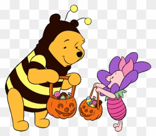 Halloween Clipart Clipart Panda Free Clipart Images - Pooh And Piglet Halloween - Png Download