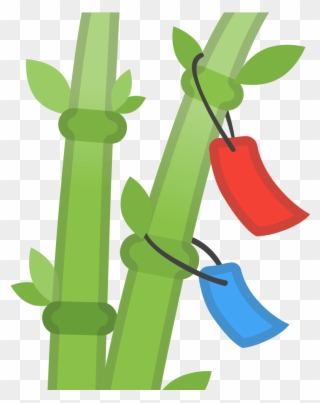 Bamboo Tree Emoji - 🎋 Emoji Meaning Clipart