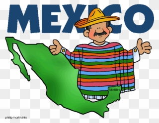 Mexico - Map Of Mexico Clip Art - Png Download