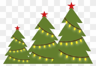 Christmas Trees For Sale - Farmhouse Christmas Tree Clip Art - Png Download