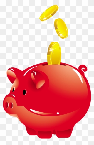 Piggy Bank Png, Download Png Image With Transparent - Red Piggy Bank Transparent Clipart