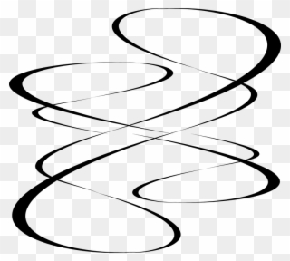 Swirls Clipart 18, Buy Clip Art - Fancy Lines Clip Art - Png Download