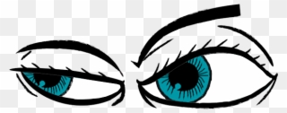Shifty Eyed Spies Eyes - Sneaky Eyes Clipart