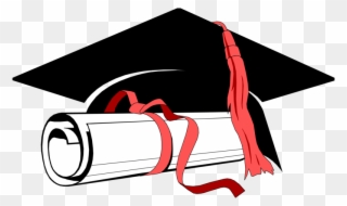 Pin Cap And Scroll Clip Art - Курсовая Работа Гифки - Png Download