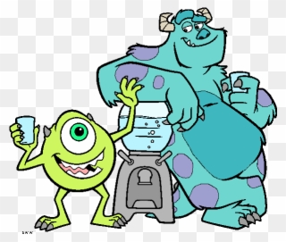 Crazy Clipart Monster - Mike And Sulley Cartoon - Png Download