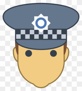 Uk Police Officer Icon - Police Clipart