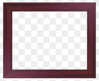 Flat Mahogany Frame Banister Custom Frame I Framedit - Wooden Frame High Resolution Clipart