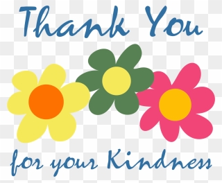 Kindness Clipart Positive Attitude 5 Thank You Images - Thank You For Your Donation Clipart - Png Download