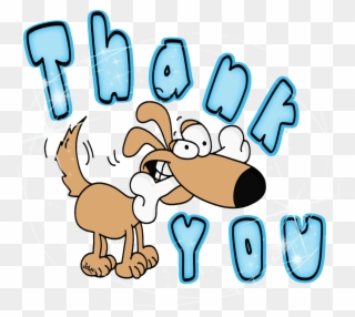 Clip Art Thank You Clip Art Funny - Thank You Dog Clipart - Png Download