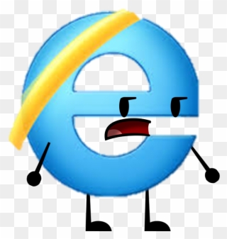 Internet Explorer - Battle For Dream Island Fan Art Clipart