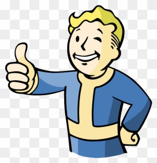 The'fallout' Mascot Is A Delightful Throwback To The - Vault Boy Clipart