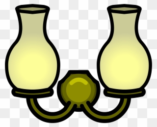 Image Double Wall Png Club Penguin Wiki - Club Penguin Wall Lamp Clipart