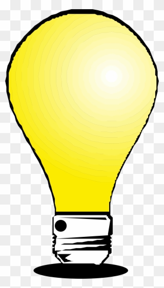Big Image - Led Light Bulb Clip Art - Png Download