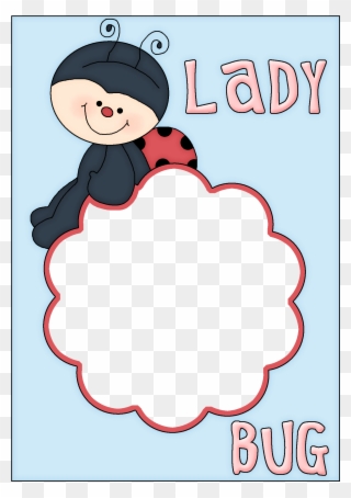 Ladybug Frame - Frame Ladybugs Png Clipart