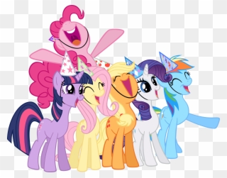 My Little Pony - My Little Pony Party Png Clipart