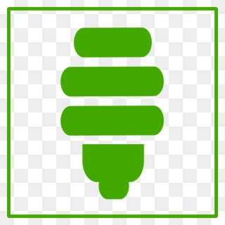 Download Green Light Bulb Eco Png Clipart Incandescent - Desenho Lampada Verde Png Transparent Png