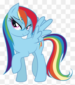 Rainbow Dash The Everything Wiki Fandom Powered - My Little Pony Azul Clipart