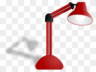 Lamp Clipart Desk Lamp - Clip Art - Png Download