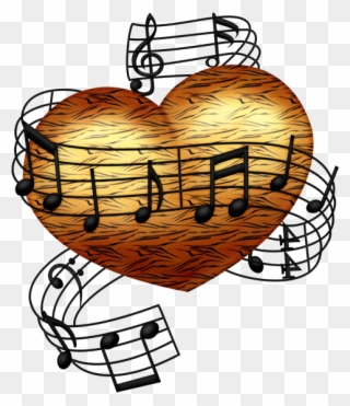 Treble Clef Heart, I Miss You Like, Heart Wallpaper, - Music Clipart