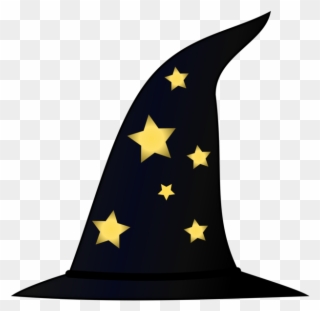Witch Hat Clipart Witch Hat Magician Witchcraft Free - Magician Cap Clipart - Png Download