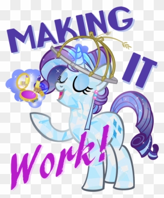 Making It Work By Pixelkitties - My Little Pony: Friendship Is Magic Clipart