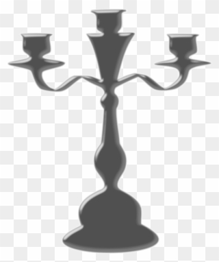 Light Fixture Candlestick Candelabra Computer Icons - Candelabra Clip Art - Png Download