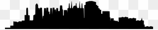 City Skyline Silhouette Png Clipart