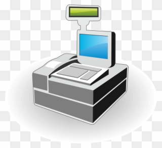 Computer Icons Cash Register Point Of Sale Download - Icono Caja Registradora Png Clipart