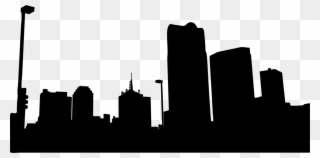 Skyline New York City Silhouette Computer Icons - Urban City Silhouette Clipart
