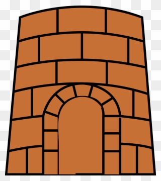 Fortress Clipart Brick - Fort Wall Clip Art - Png Download