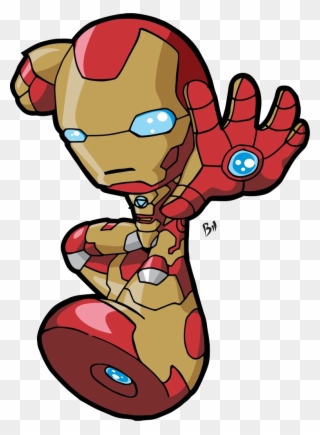 Chibi Iron Man 3 Clipart