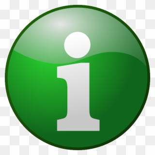 Green Info Icon Png Clipart