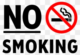 School Closings Signs Clipart - No Smoking Sign Large - Png Download