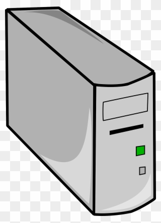 Computer Tower Clip Art Clipart Computer Cases & Housings - Computer Hardware Clip Art - Png Download