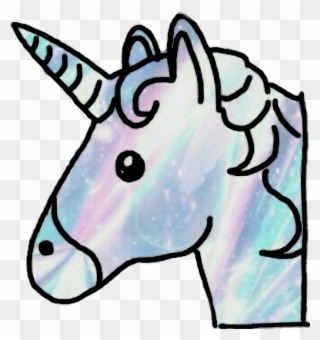 Galaxia Galaxy Galaxyedit Unicorn Unicornioemoji Waths - Fondos De Pantalla De Unicornio Png Clipart