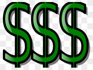 Dollar Clipart Clip Art - Money Signs Clip Art - Png Download