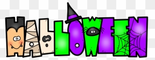 Educlips - Clipart Happy Halloween Sign - Png Download