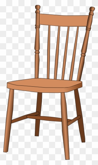 Armchair Clipart Wooden Furniture - Chair Clipart - Png Download