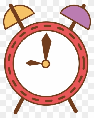 Alarm Clock Cartoon Transprent Png - Cartoon Alarm Clock Png Clipart