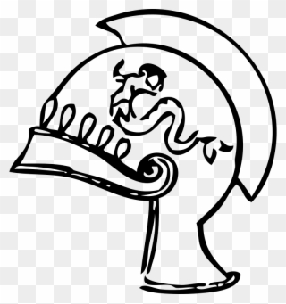 Ancient Greece Sparta Ancient Greek Ancient History - Greek Helmet Clipart