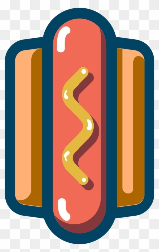 Chicago-style Hot Dog Fast Food Corn Dog Ham - Hot Dog Clipart