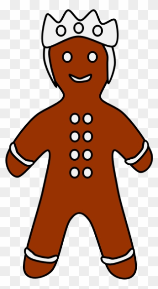 Gingerbread Boy Clipart - Png Download