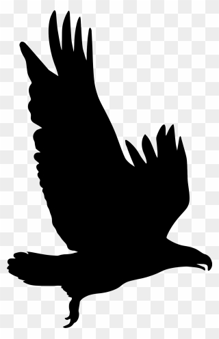 Freedom Clipart Bird Animal - Eagle Silhouette Transparent - Png Download