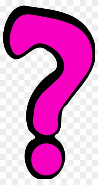 Large Question Mark Image - Pink Question Mark Clip Art - Png Download