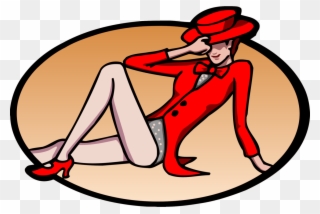 Computer Icons Music Art Showgirl - Clip Art - Png Download