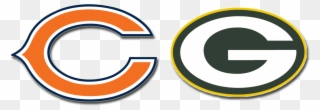 Chicago Bears Vs - Bears And Packers Logo Clipart