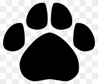 File Animal Svg Wikimedia Commons Open - Animal Foot Print Png Clipart